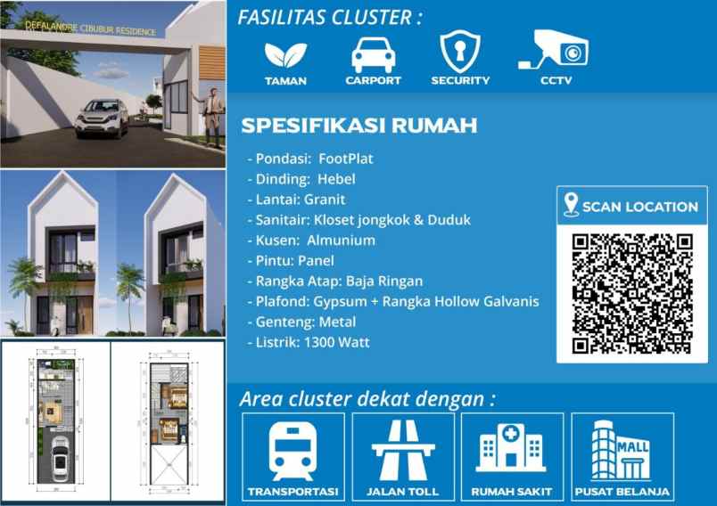 dijual rumah cimaggis depok