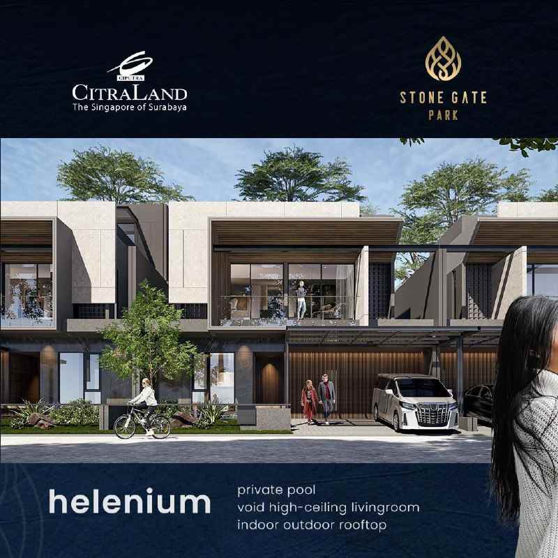 dijual rumah citraland surabaya