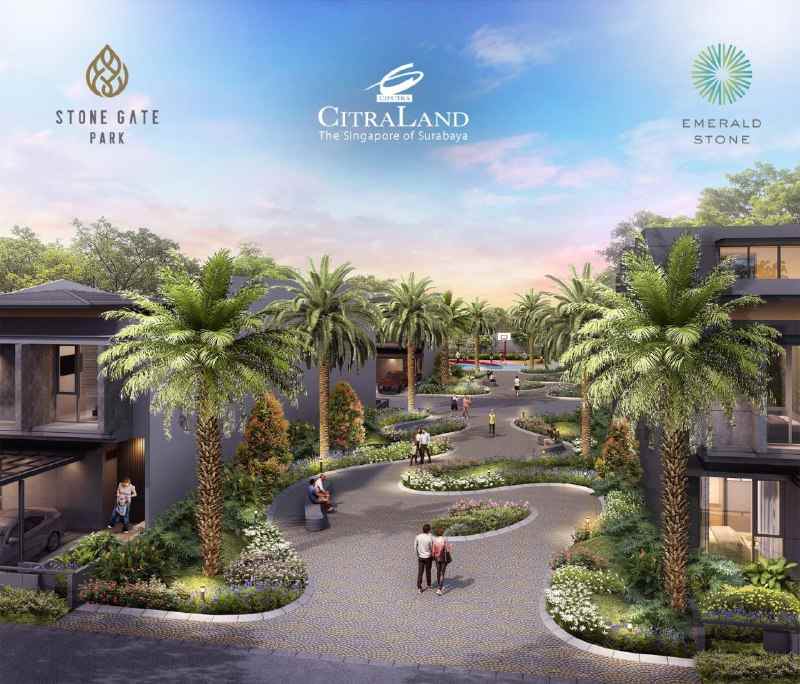 dijual rumah citraland surabaya