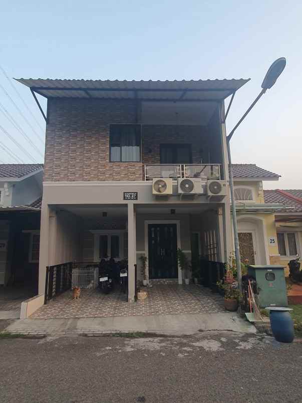 dijual rumah cluster le jardin lippo