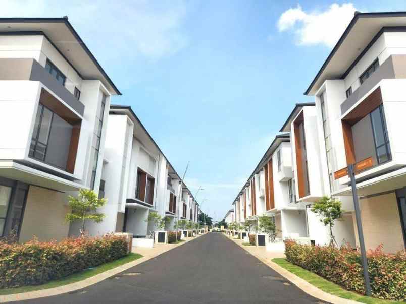 dijual rumah cluster maninjau asya jgc