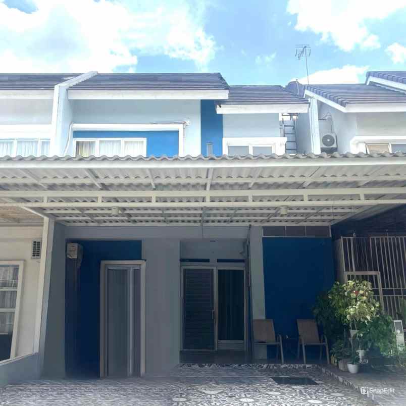 dijual rumah cluster teresta metland