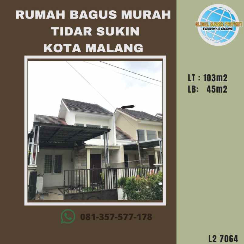 dijual rumah cluster tidar