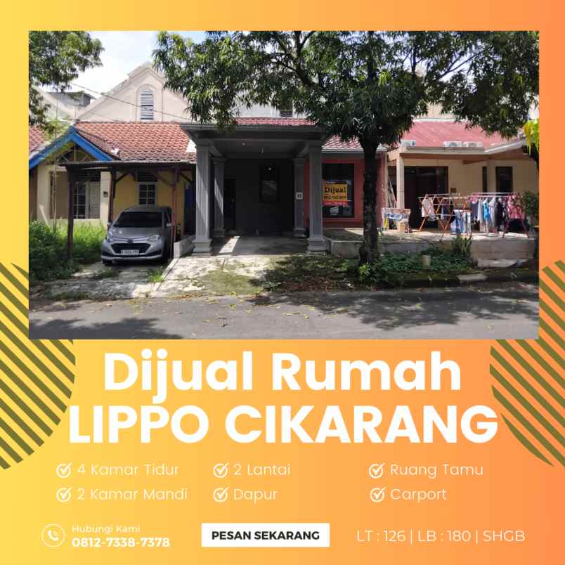 dijual rumah di perumahan meadow green