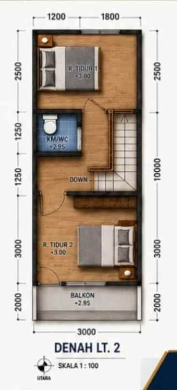 dijual rumah gunung anyar surabaya timur