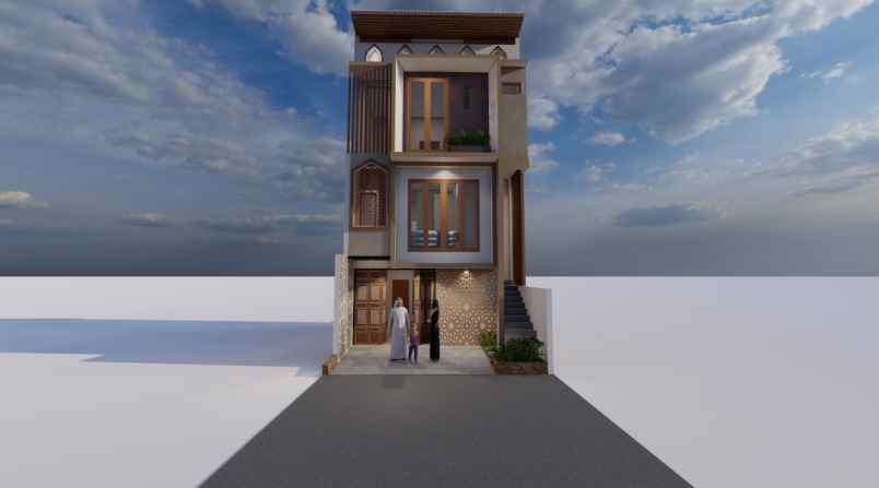 dijual rumah jalan ancol cireundeu