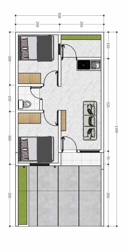 dijual rumah jalan raya babakan tajur