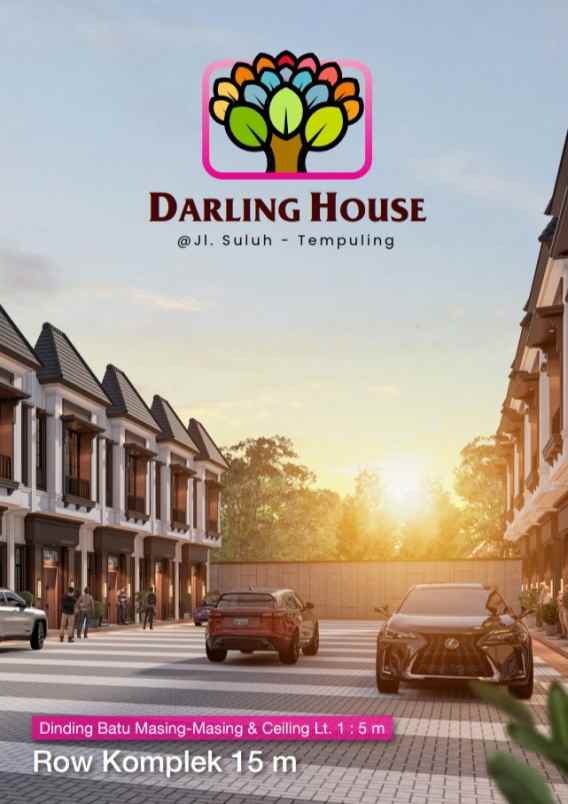 dijual rumah jalan suluh tempuling
