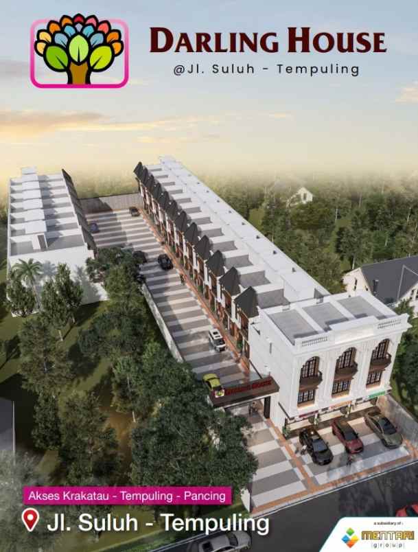 dijual rumah jalan suluh tempuling