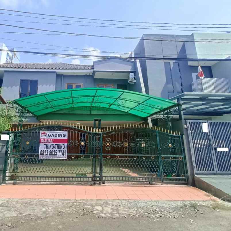 dijual rumah janur asri kelapa gading