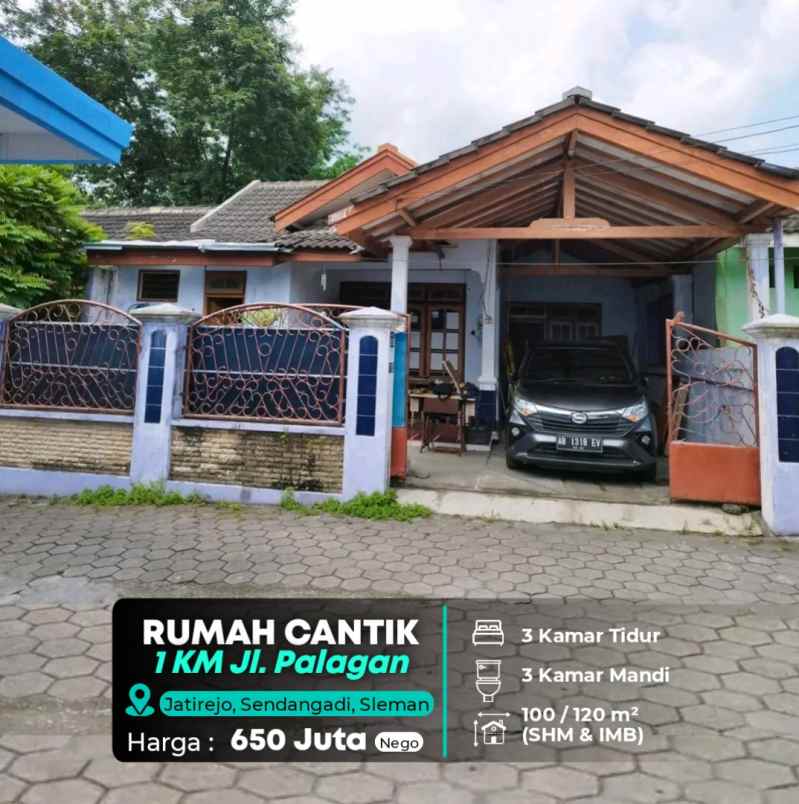 dijual rumah jatirejo