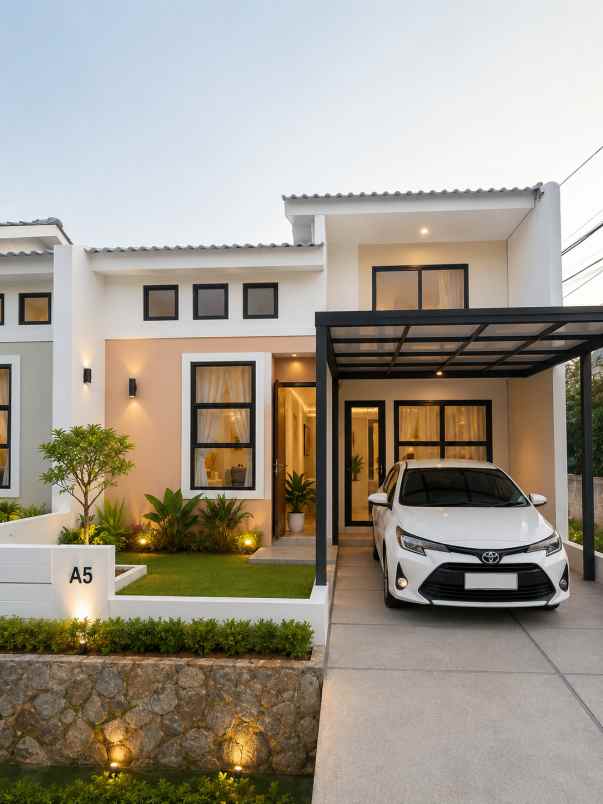 dijual rumah jl cisoka megu cempaka kec