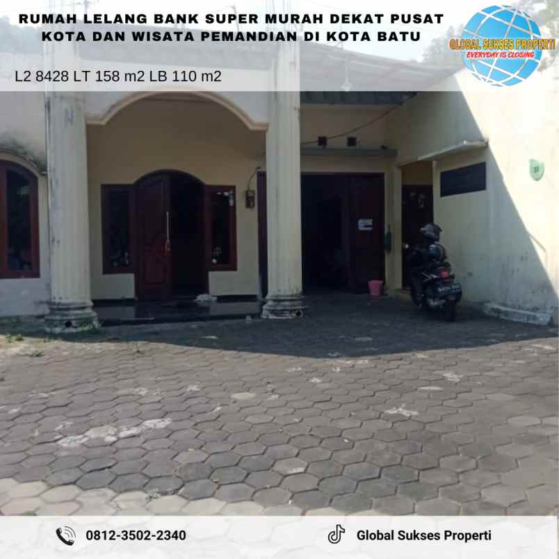 dijual rumah jl jeruk songgoriti