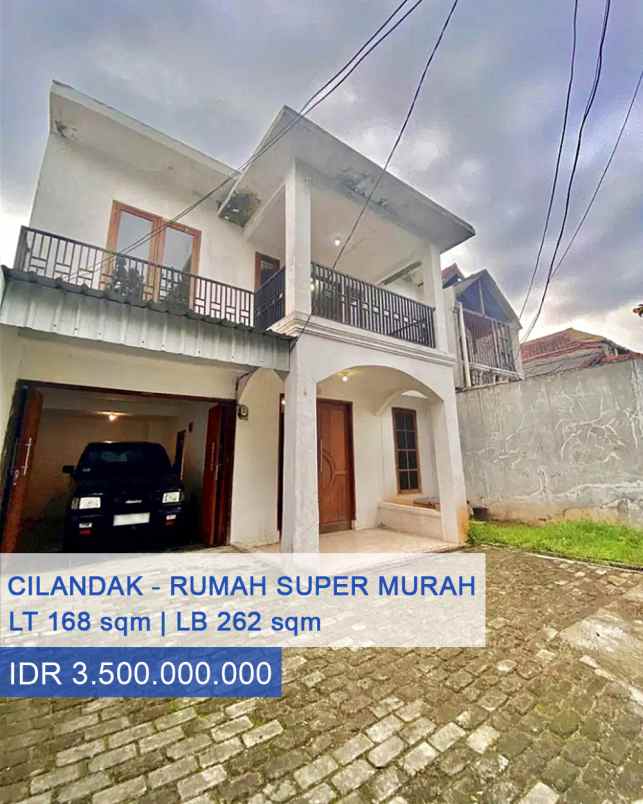 dijual rumah jl kramat batu cilandak