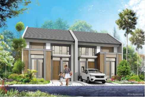 dijual rumah jl raya nanjung margaasih