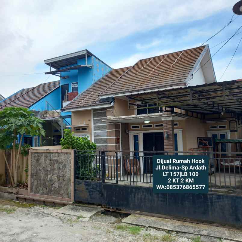 dijual rumah jl serasi delima simpang
