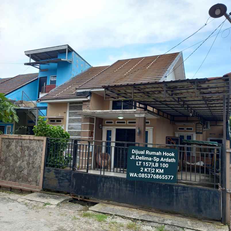 dijual rumah jl serasi delima simpang