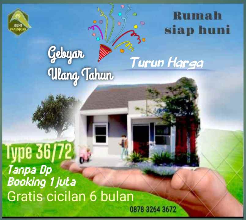 dijual rumah jl sindangwangi cicalengka