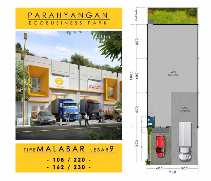 dijual rumah jln industri cimareme 1