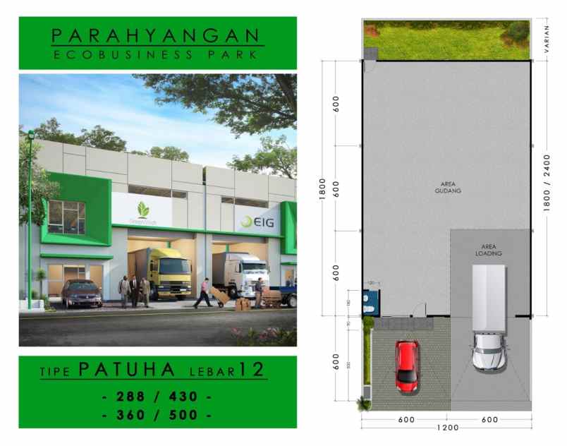 dijual rumah jln industri cimareme 1