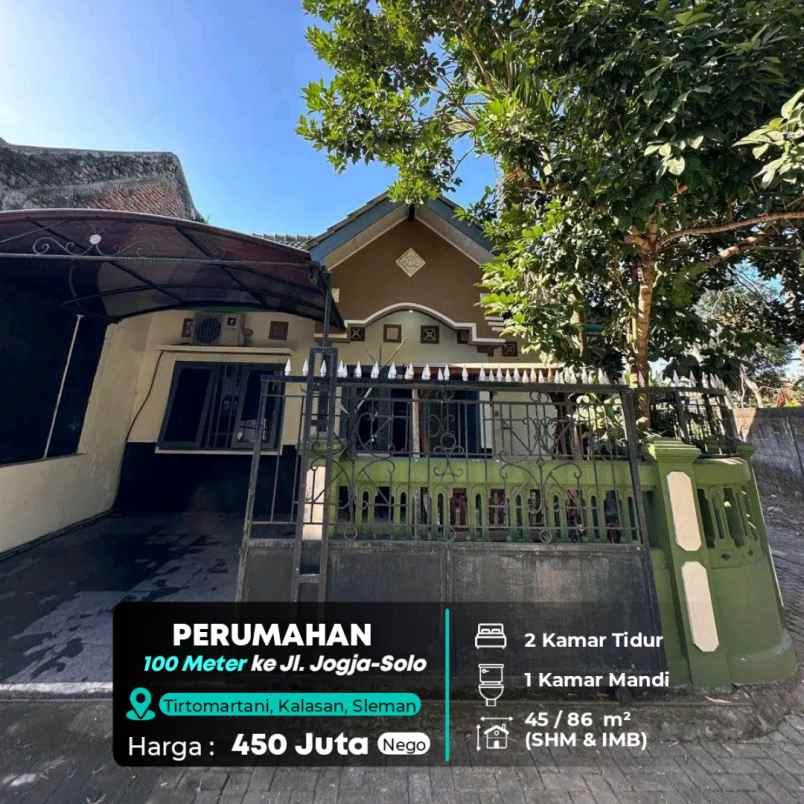 dijual rumah kalasan