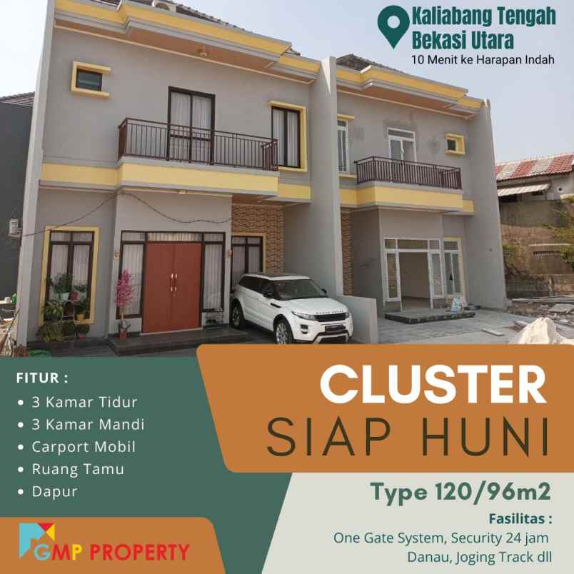 dijual rumah kaliabang tengah