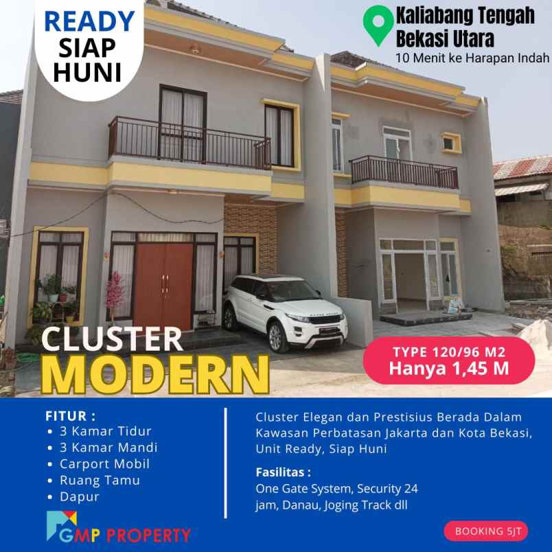 dijual rumah kaliabang tengah