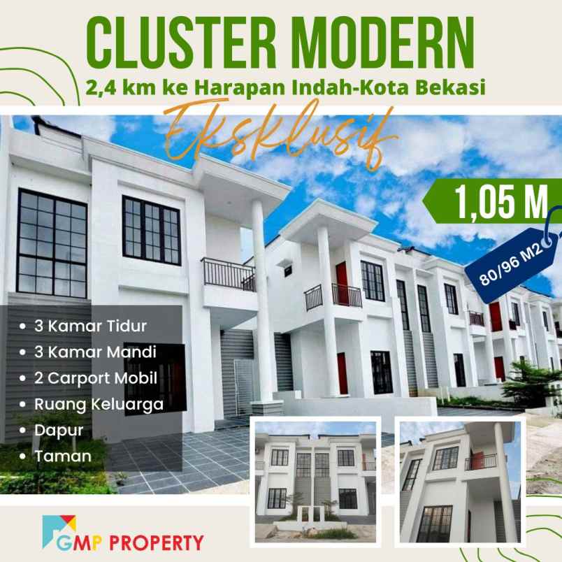 dijual rumah kaliabang tengah