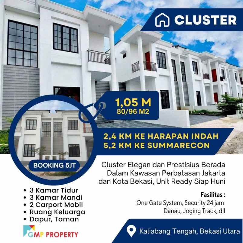 dijual rumah kaliabang tengah