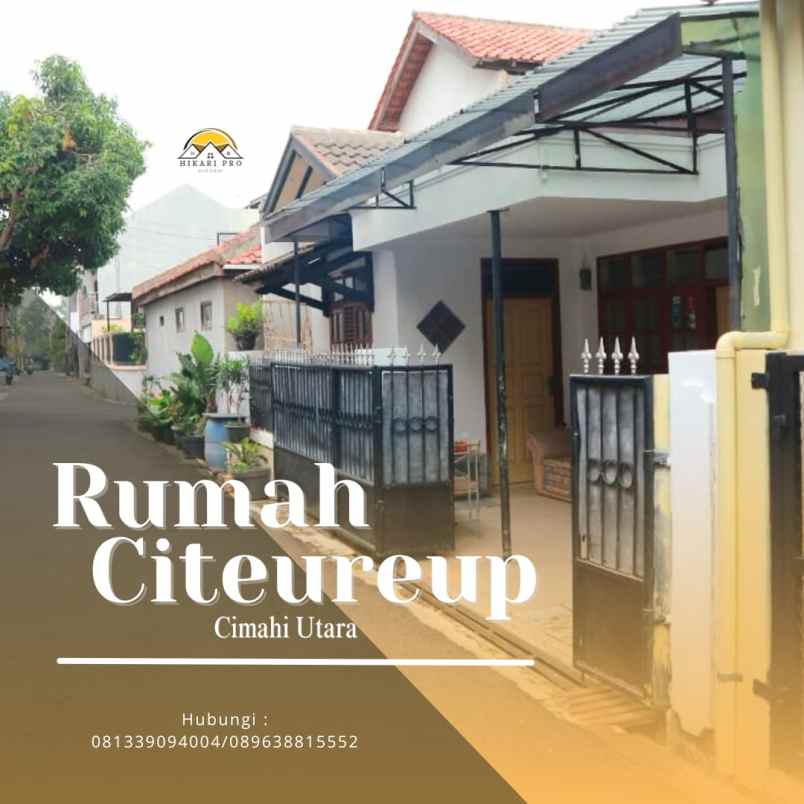 dijual rumah kec cimahi utara