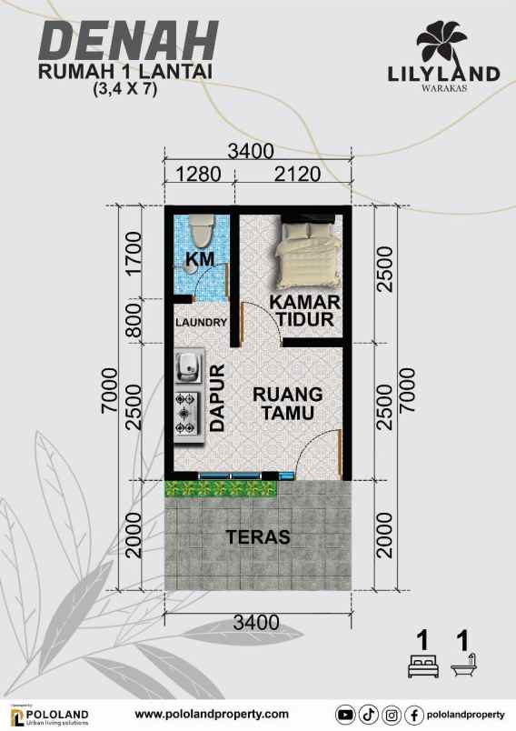 dijual rumah lilyland termurah di jakarta utara