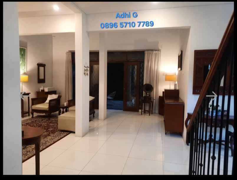 dijual rumah mewah second di antapani kota bandung