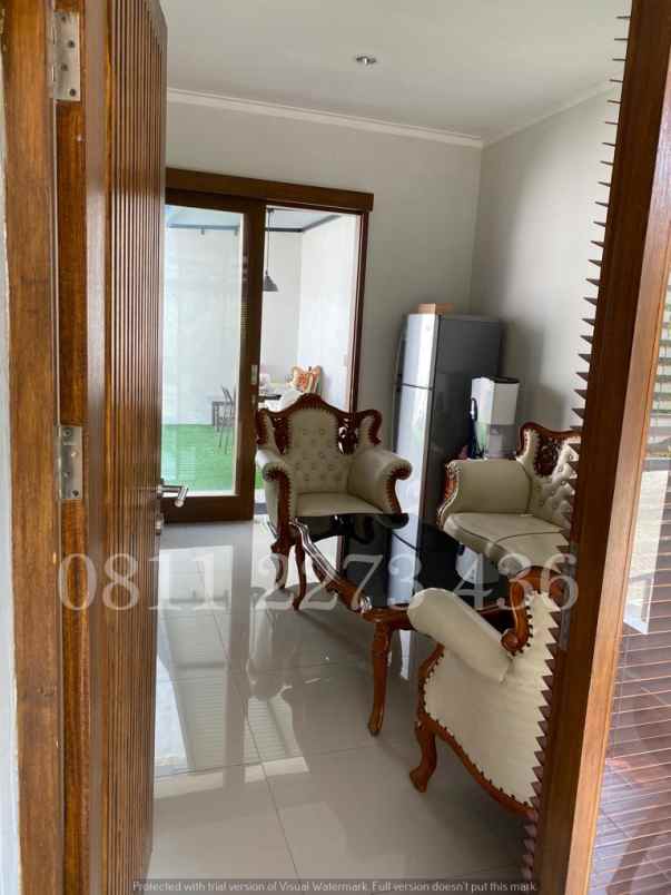 dijual rumah nuansa bali di ubud village sariwangi