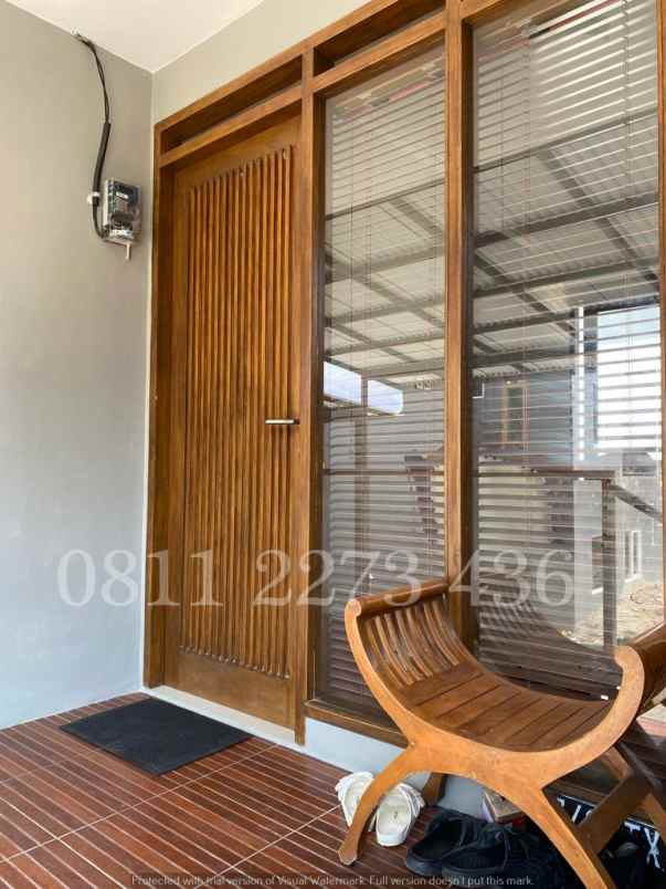 dijual rumah nuansa bali di ubud village sariwangi