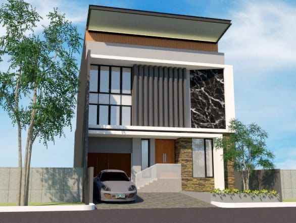 dijual rumah pakuwon city grand island