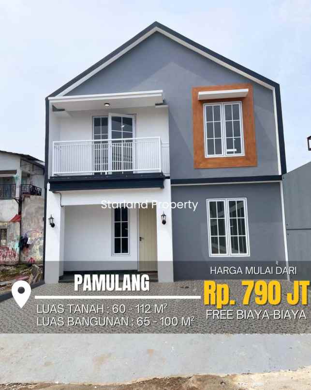 dijual rumah pamulang