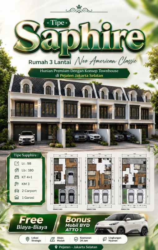 dijual rumah pejaten