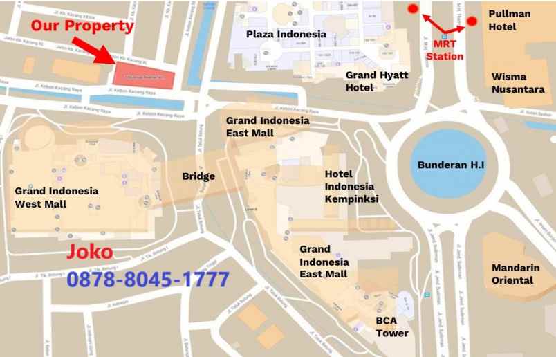 dijual rumah pejompongan