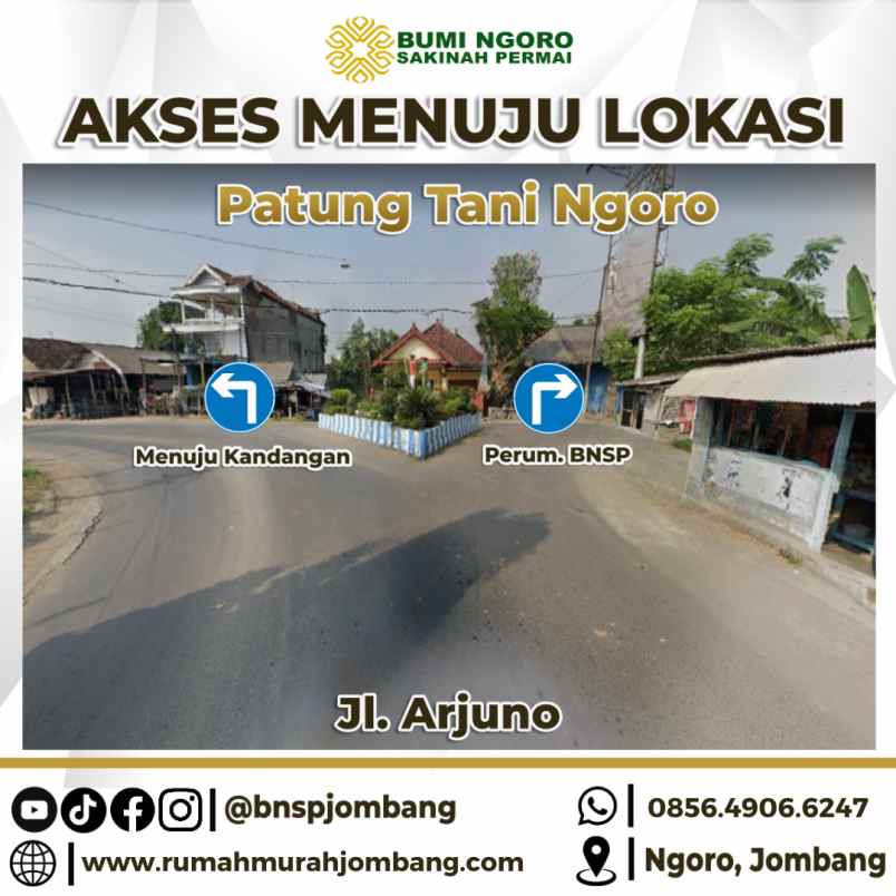 dijual rumah perumahan bumi ngoro