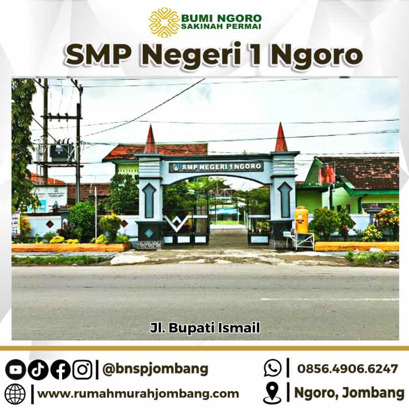 dijual rumah perumahan bumi ngoro