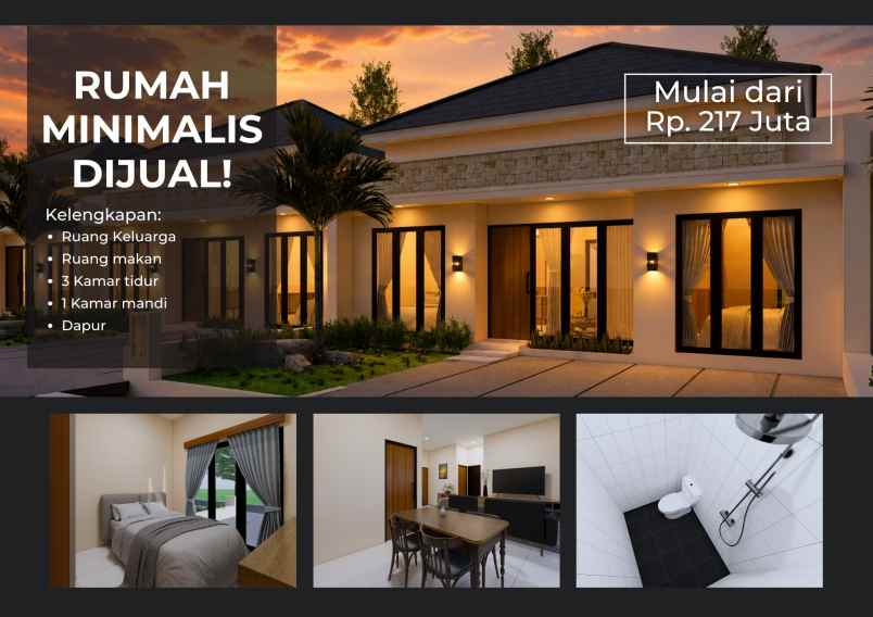 dijual rumah perumahan tanjung sari