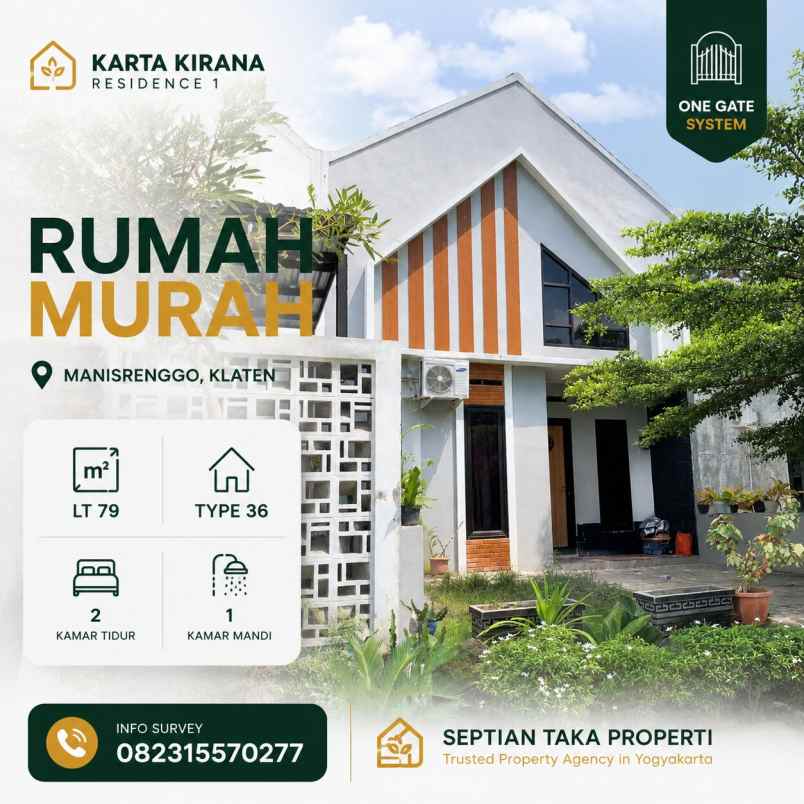 dijual rumah perumakan scandinavian kkr