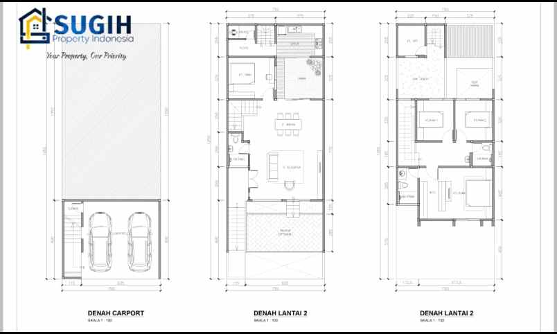 dijual rumah pondok hijau jl pinus