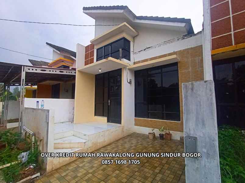 dijual rumah rawakalong gunung sindur bogor