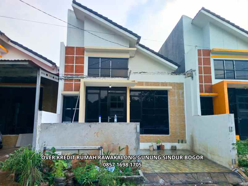 dijual rumah rawakalong gunung sindur bogor