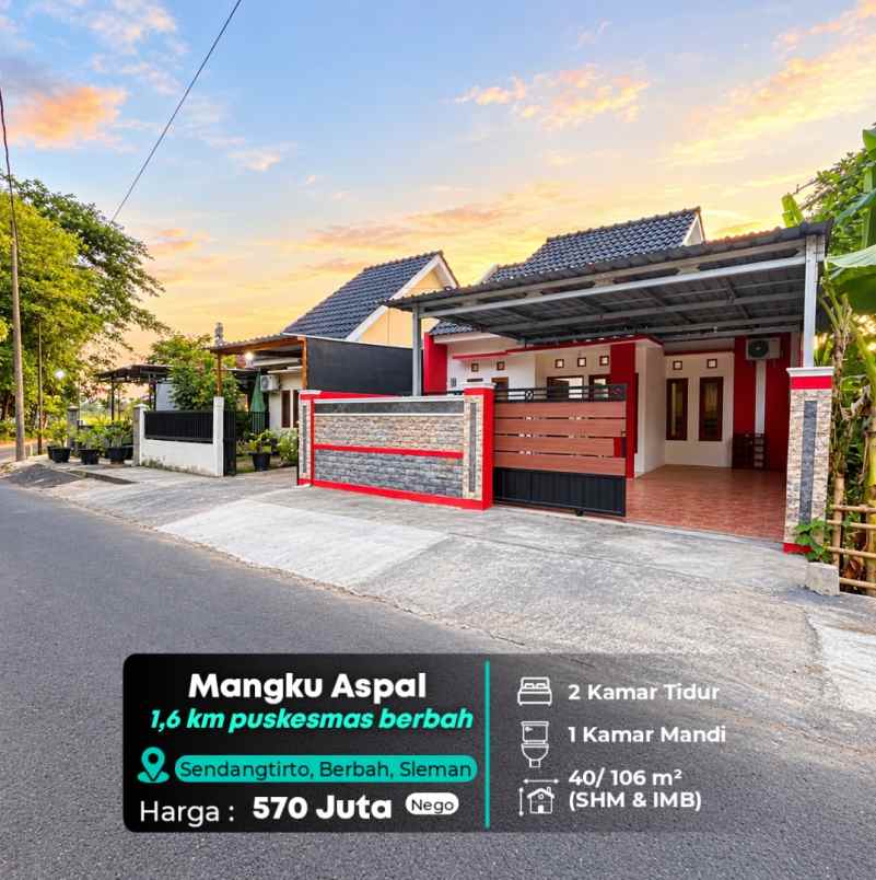 dijual rumah sendangtirto