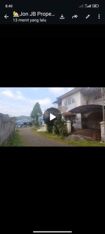 dijual rumah sitimewa di cluster bawen kab sekarang
