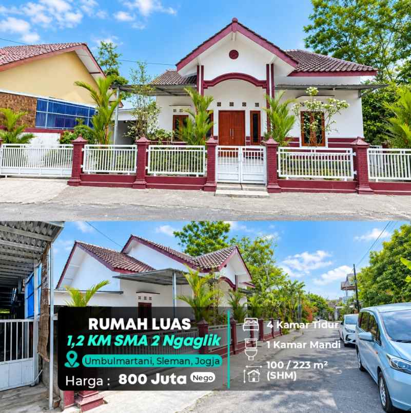dijual rumah sleman