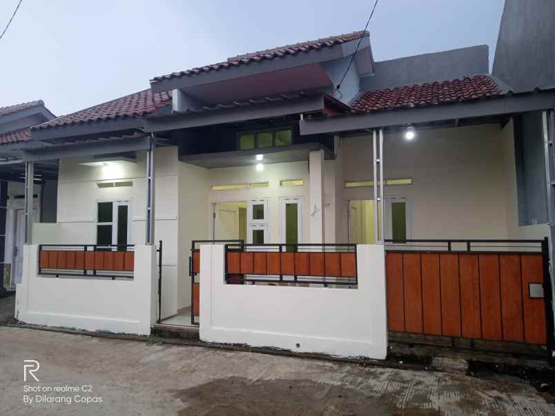 dijual rumah tahap finishing dekat stasiun krl