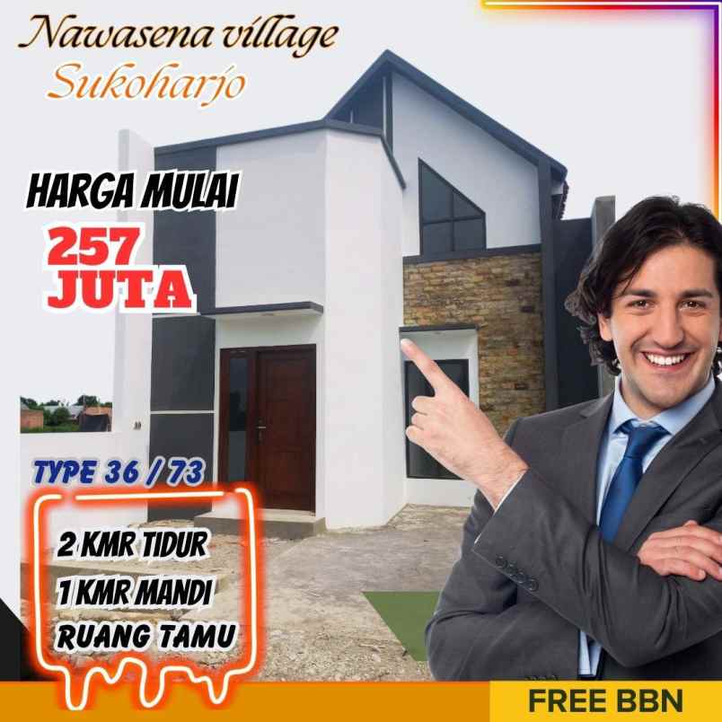 dijual rumah toriyo sukoharjo